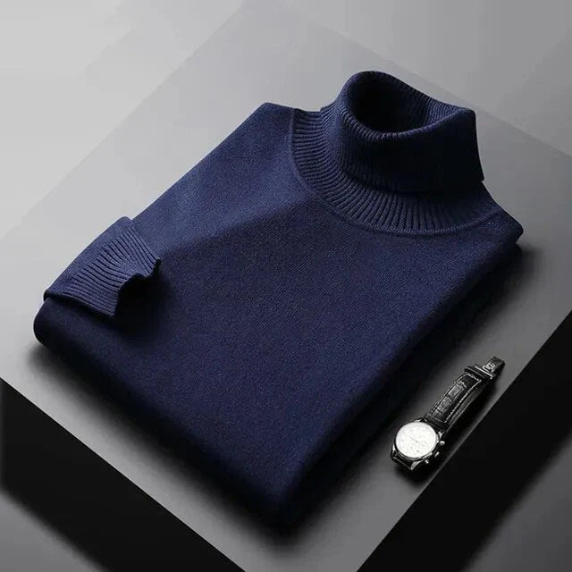 Mateo - Jersey de Cuello Alto de Cachemira Noah Weber Hombre