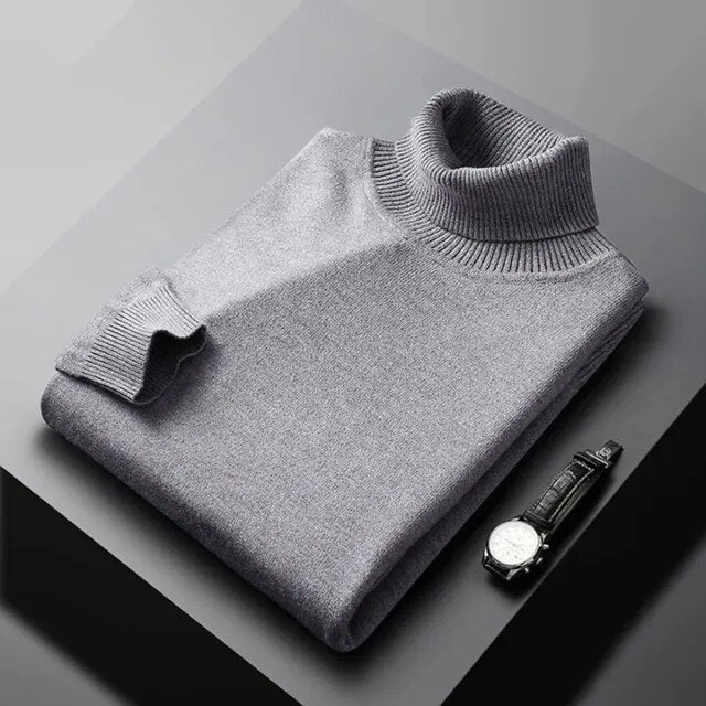 Mateo - Jersey de Cuello Alto de Cachemira Noah Weber Hombre