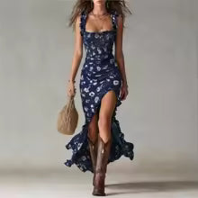 Camila - Vestido Retro Sin Tirantes Alina Keller