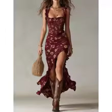 Camila - Vestido Retro Sin Tirantes Alina Keller