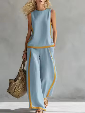Lucía - Conjunto Dos Piezas Color Block Sofia Keller