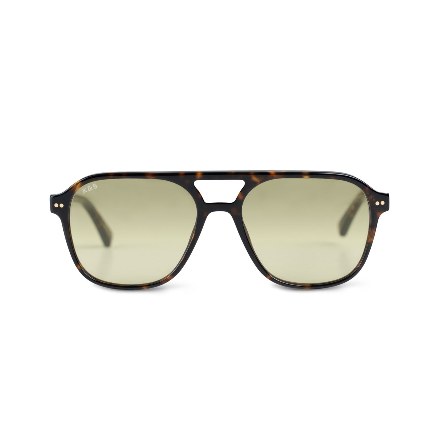 Hugo - Gafas de Sol Liam Weber Oversized Verde Tórtol